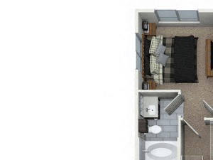 B2A Floor Plan B2A Floor Plan at Bell South Bay, Inglewood, CA